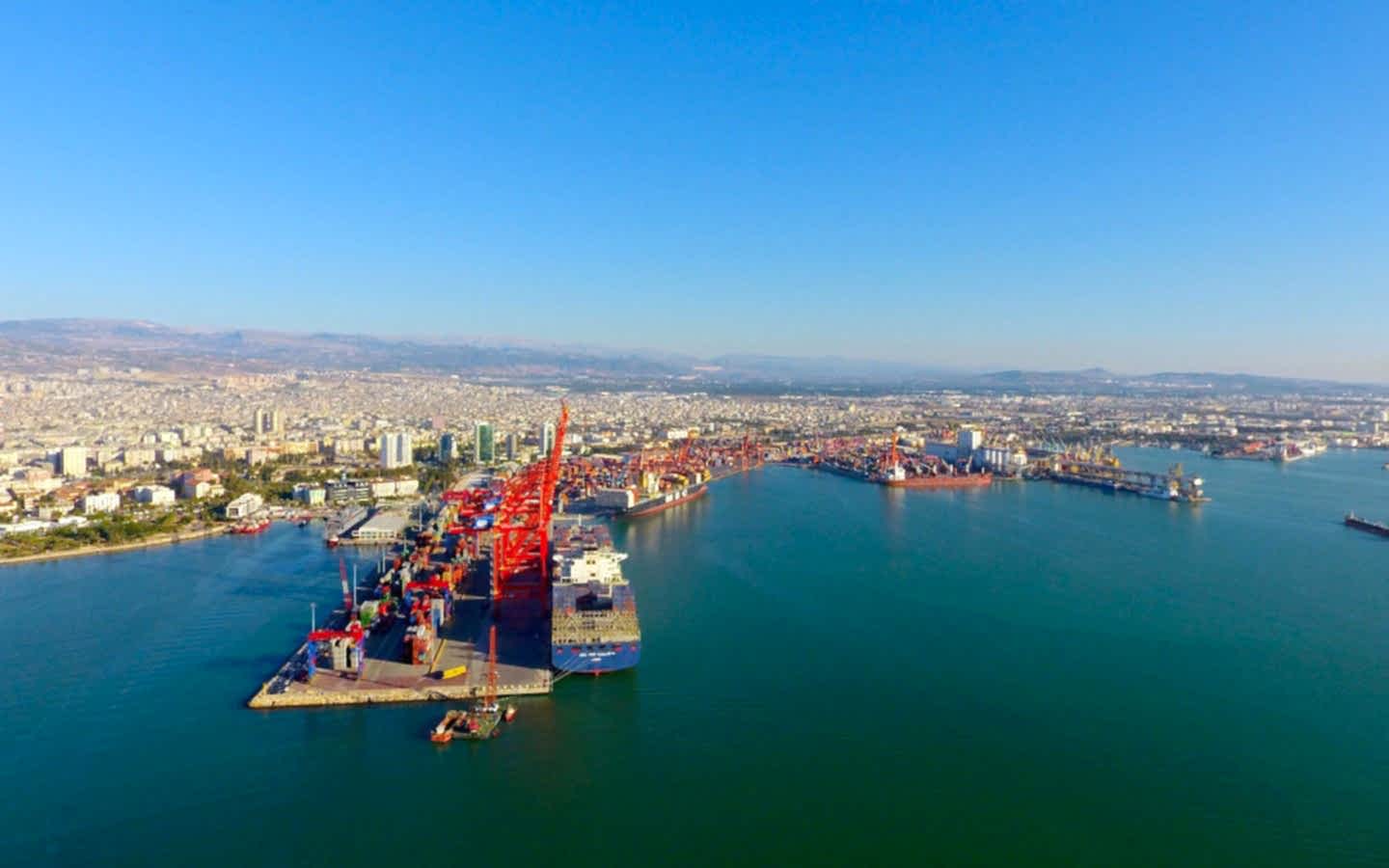 Le Systeme Portuaire de Fenetre Unique a commencer a etre pratiquer a Tekirdağ.
