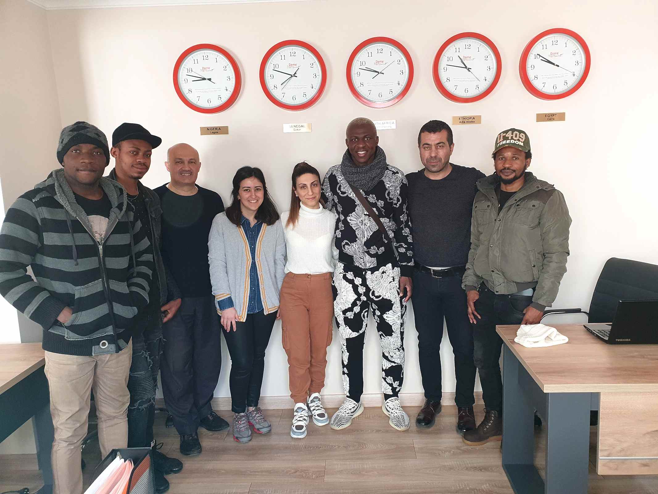 Sumqayıt Spor Fulbollcusu Haruna Koni Ofisimizi Ziyaretleri